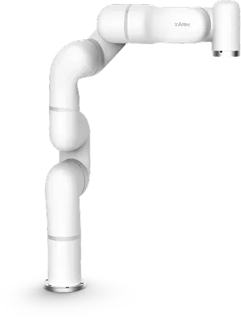 UFactory xArm; beyaz, altı eksenli işbirlikçi robot kol